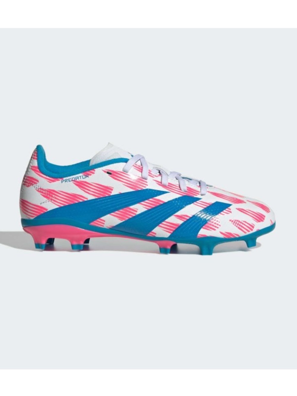 Adidas Predator Cleats Youth- Cloud White